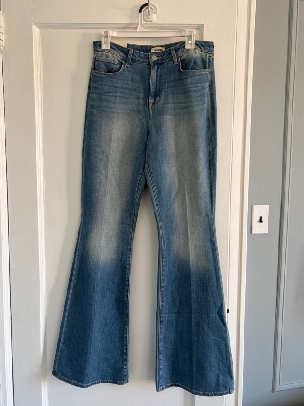 L’AGENCE Bell High Rise Flare Jeans Size 30